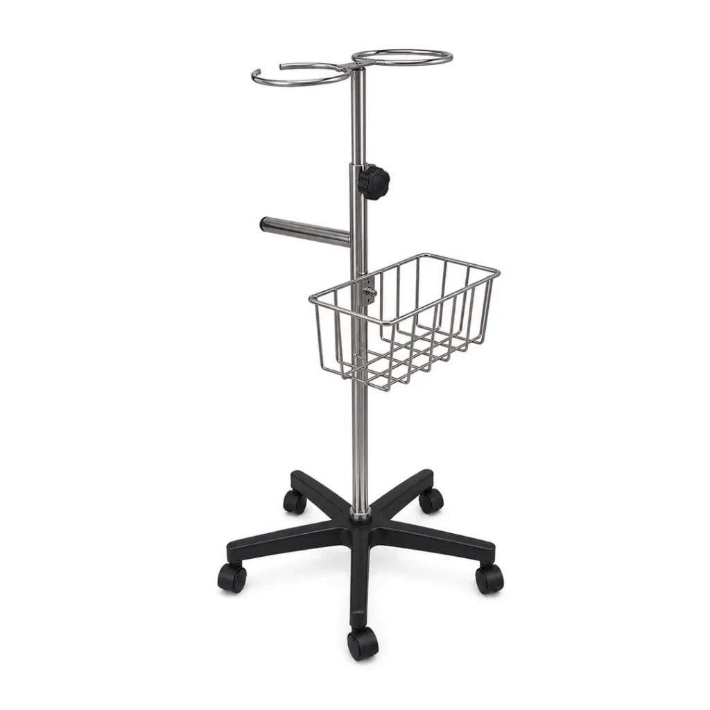 Chariot porte-accessoires d'aspiration CH-ASP en inox