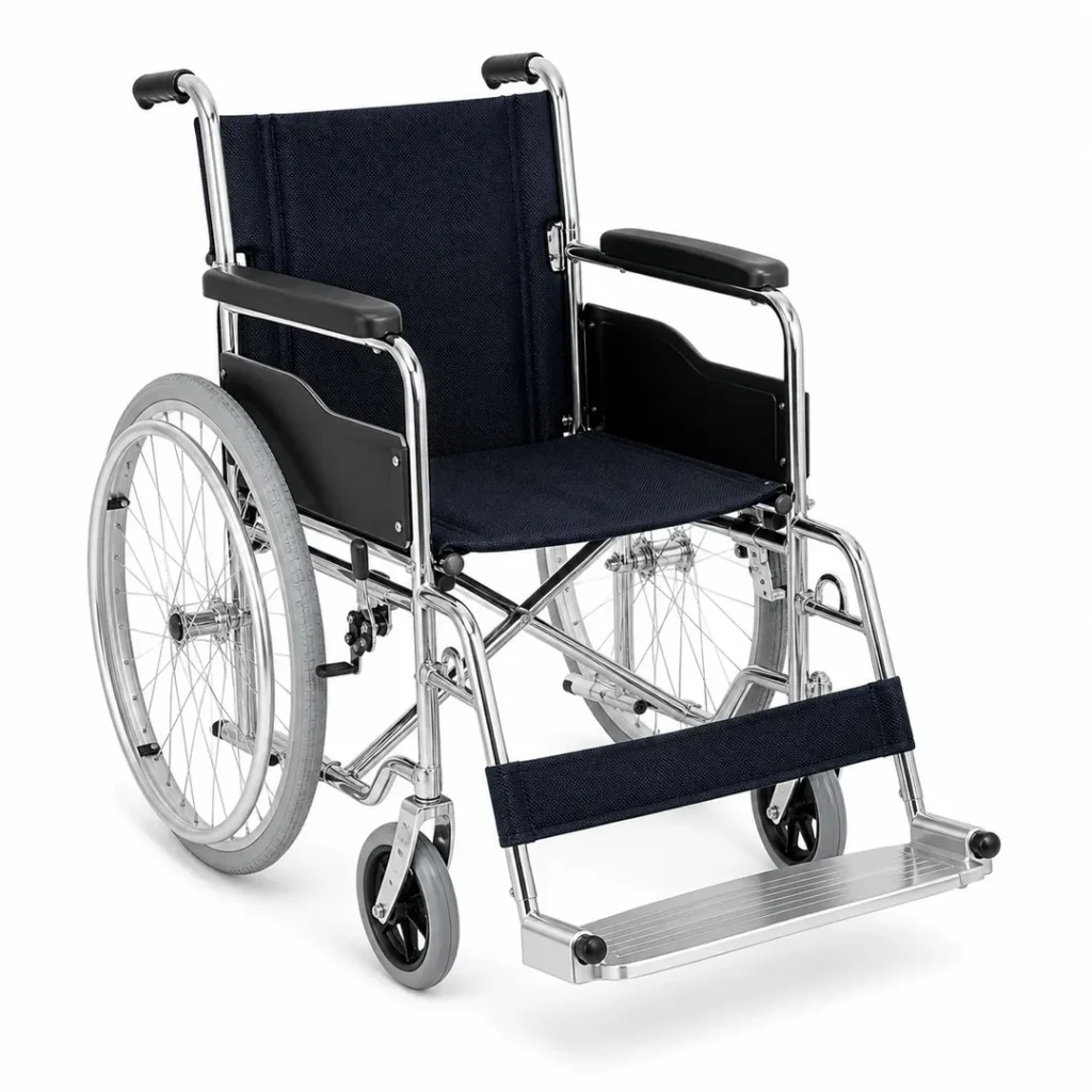 Fauteuil roulant - Réf. FS908AQ-46 - Hospitalisation à domicile Orlimedis Maroc