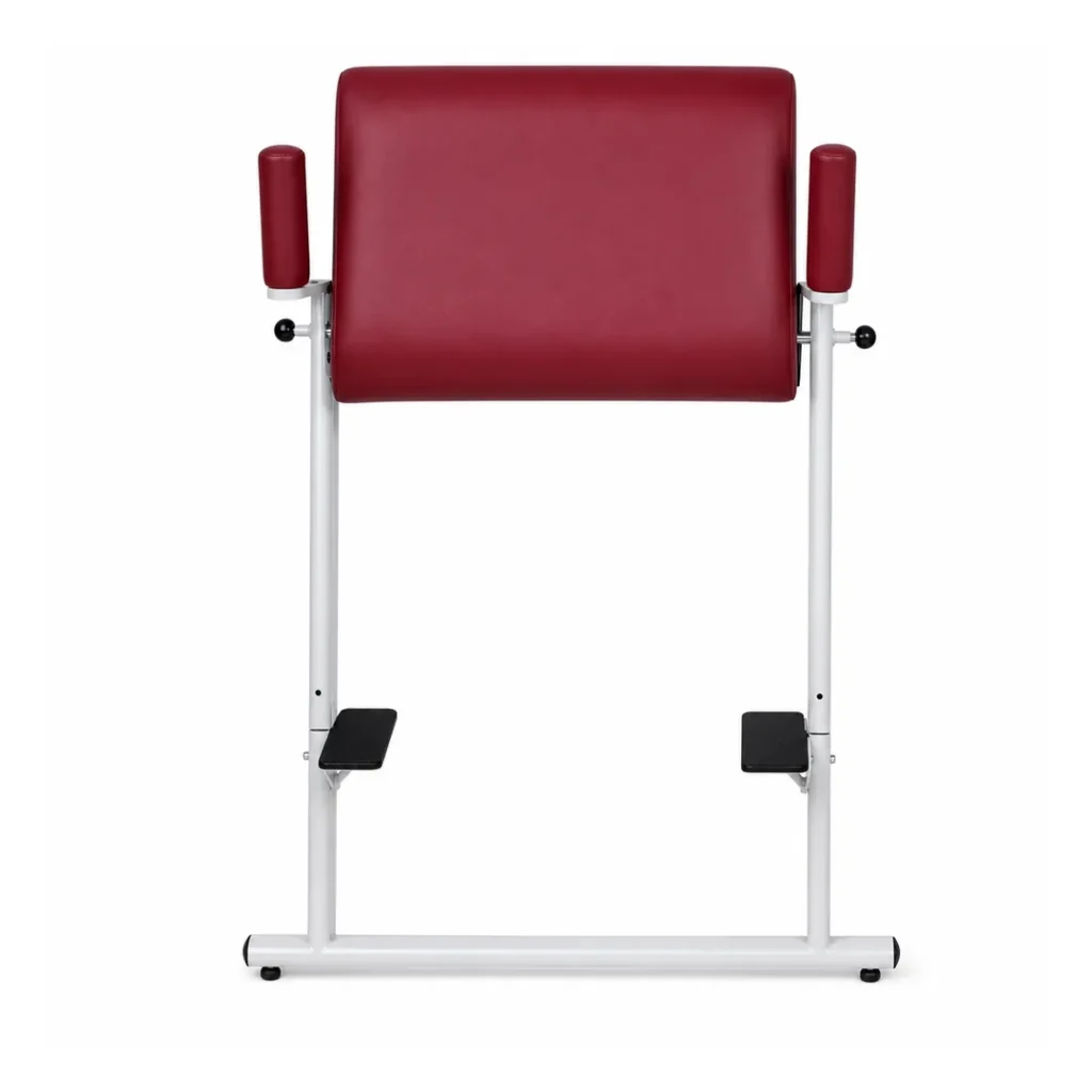 Table d'auto-étirement dorsolombaire MMH-P049-01 avec coussins rouges
