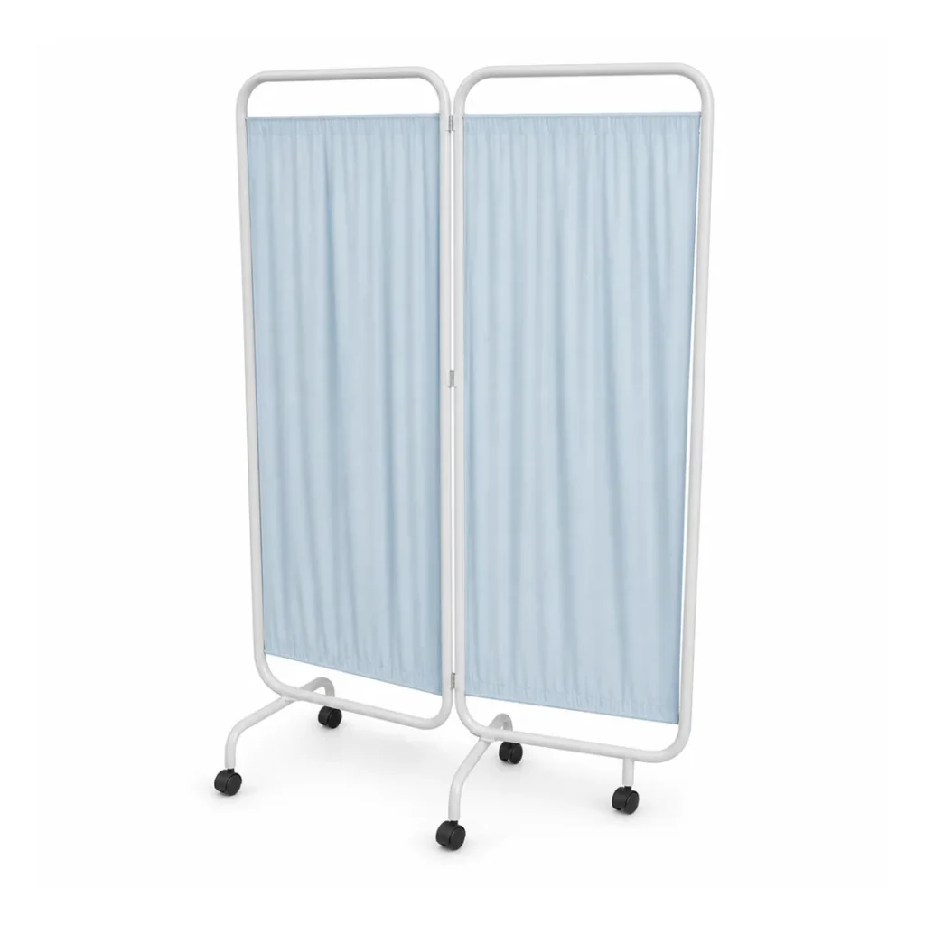 Paravent médical 2 volets PM2V en métal de MMH Design