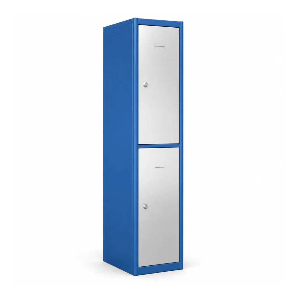 Vestiaire 2 portes MMH-P091-03 de MMH Design, vue de face